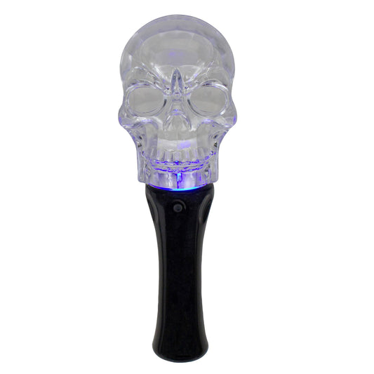 northlight-9-led-transparent-multi-function-halloween-skull-light