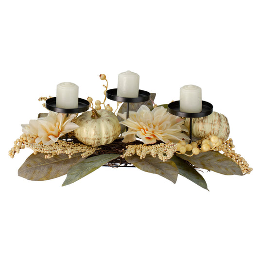 northlight-21-white-dahlia-and-pumpkin-fall-candle-holder-centerpiece