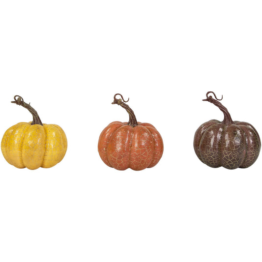 northlight-4-orange-yellow-and-brown-crackle-finish-fall-harvest-pumpkins-3-pc