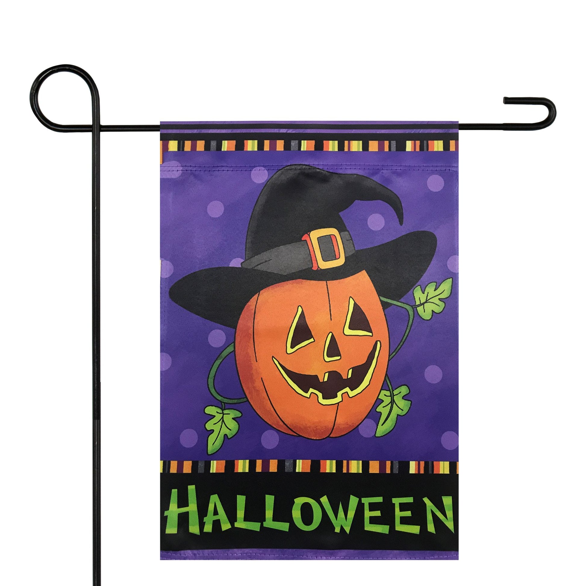 northlight-125-x-18-pumpkin-in-a-witch-hat-outdoor-garden-flag