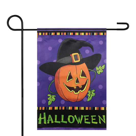 northlight-125-x-18-pumpkin-in-a-witch-hat-outdoor-garden-flag