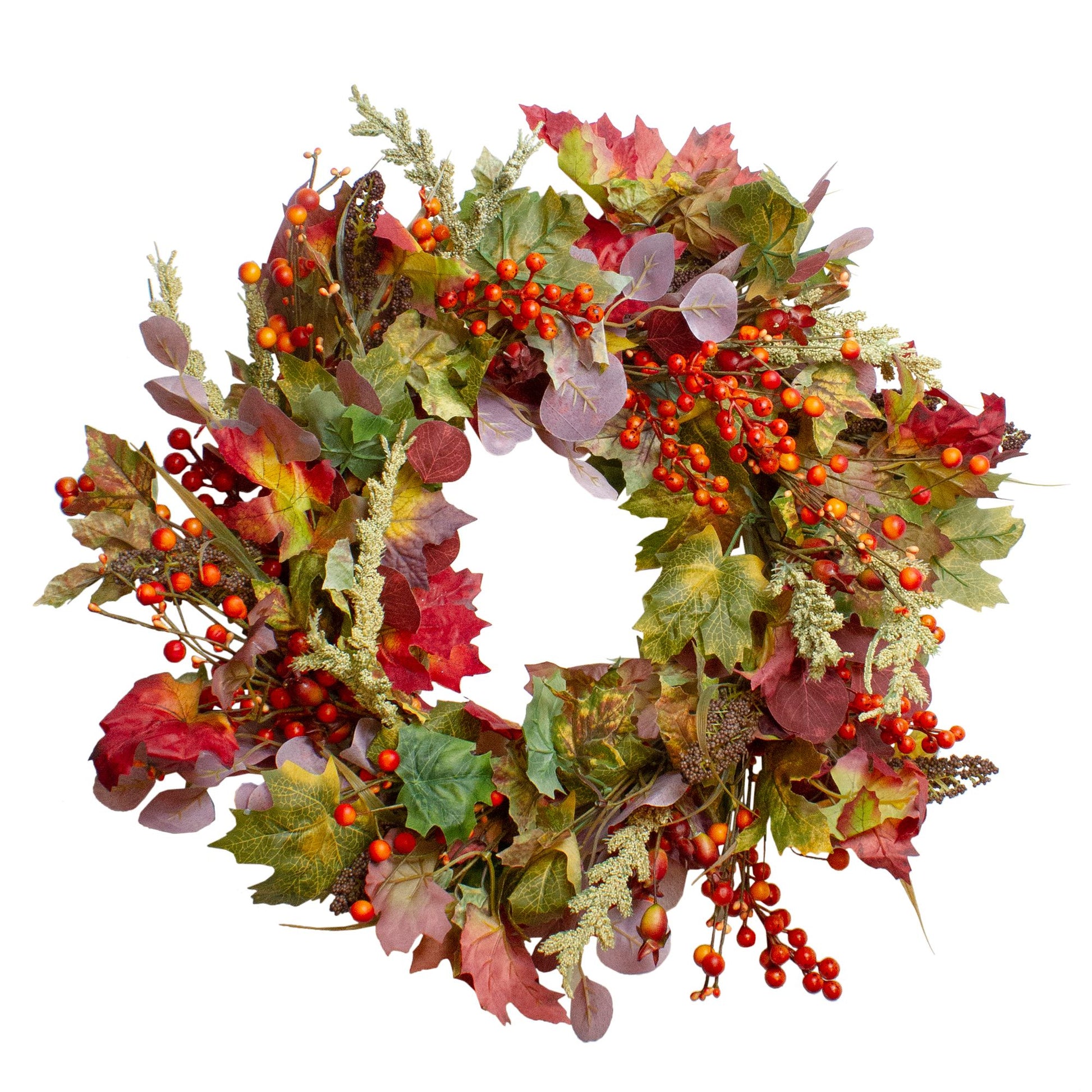 northlight-20-leaves-and-berries-artificial-fall-harvest-wreath