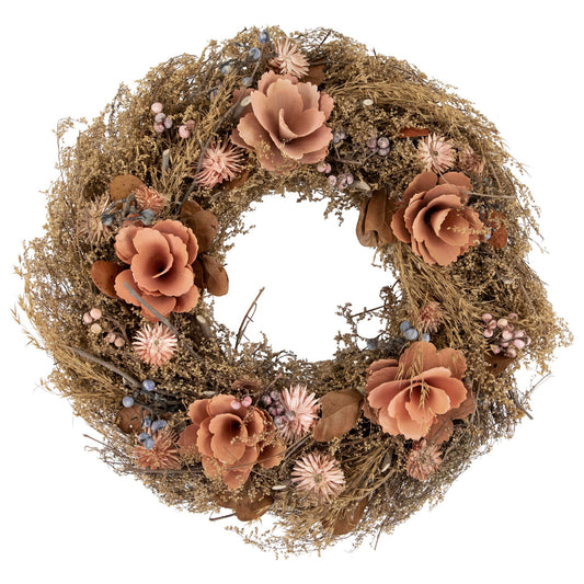 northlight-1375-orange-and-coral-pink-twig-and-floral-autumn-harvest-wreath