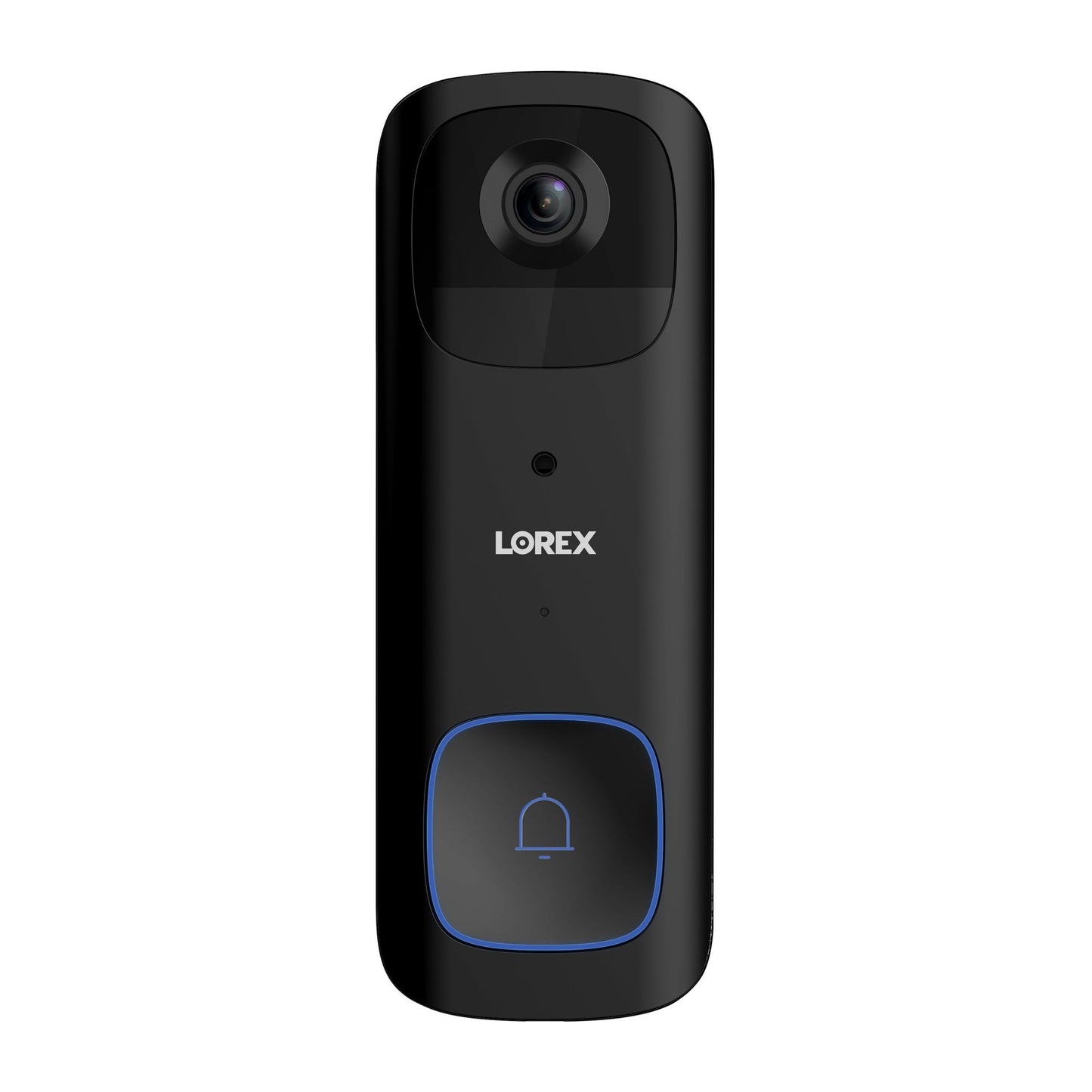 lorex-2k-battery-operated-doorbell---black