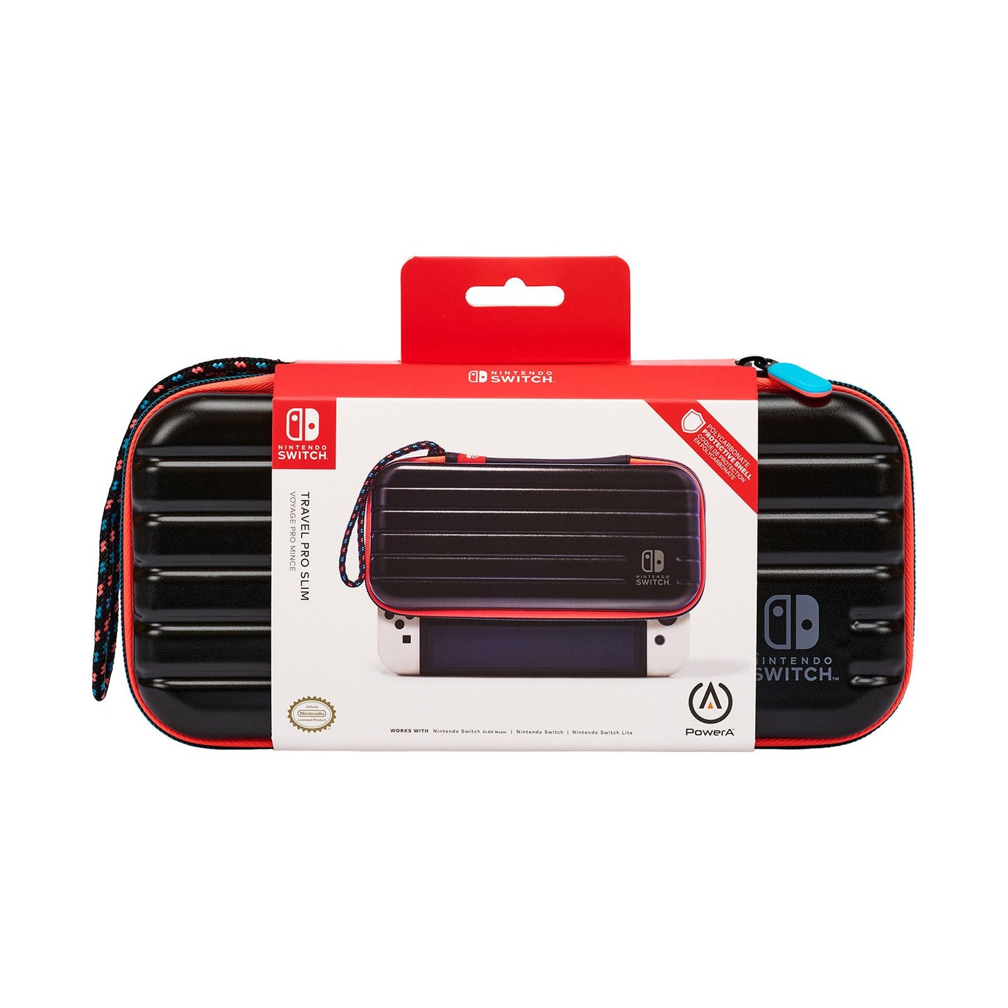 powera-slim-travel-pro-case-for-nintendo-switcholedlite---redblue