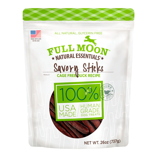 full-moon-all-natural-human-grade-dog-treats---duck-sticks-26-oz