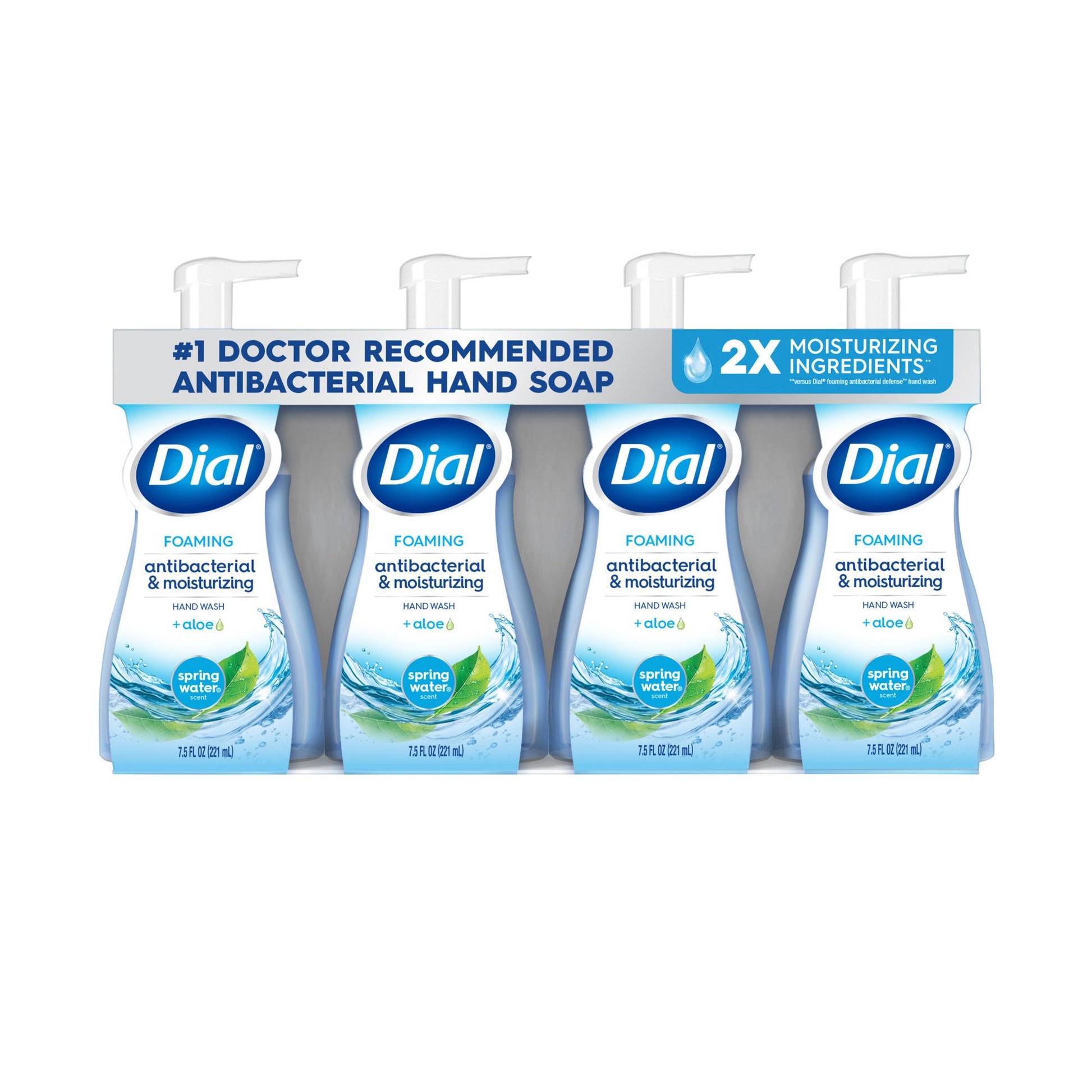 dial-foaming-antibacterial-moisturizing-hand-wash---spring-water-scent-4-pk75-fl-oz