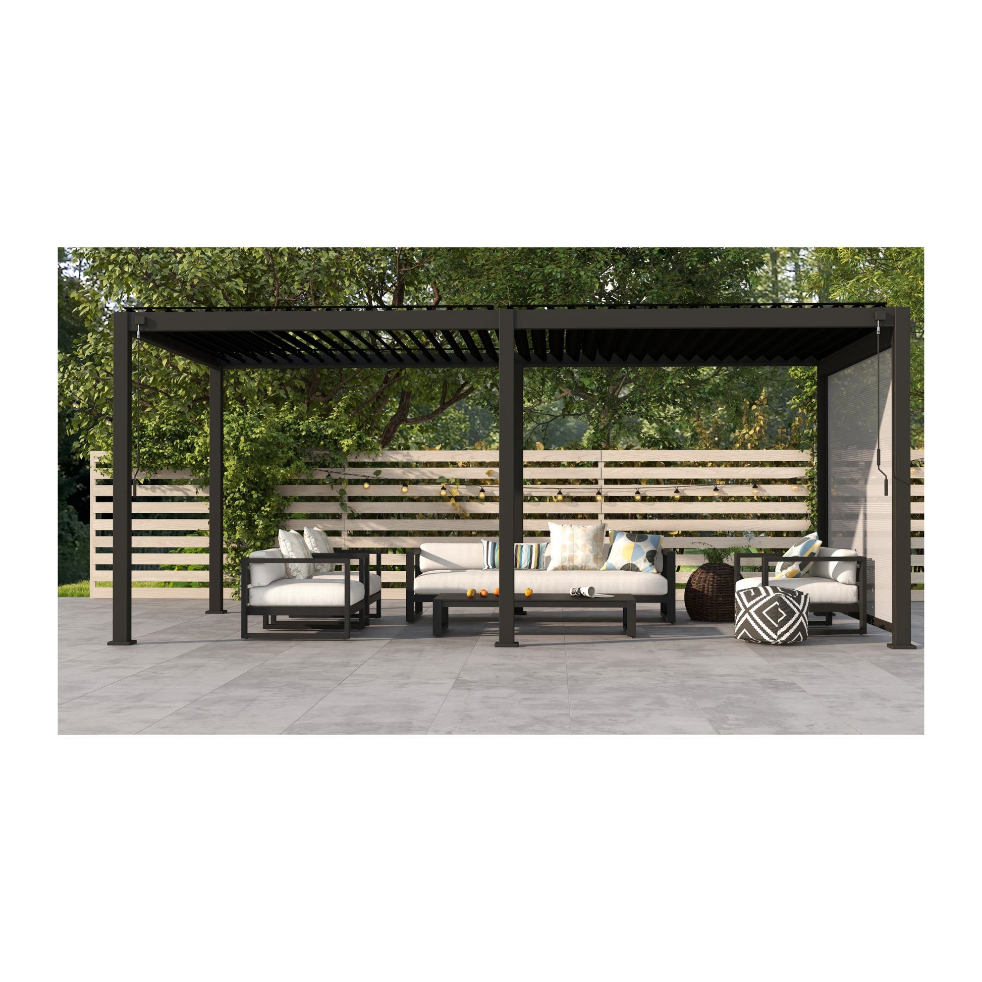 mirador-10-x-20-adjustable-aluminum-louvered-pergola-bundle--charcoal