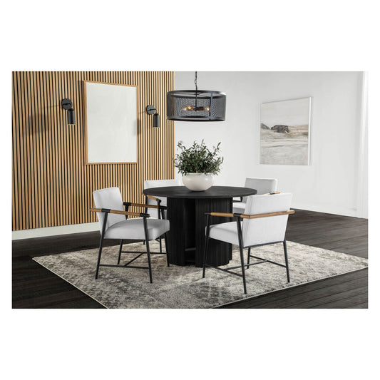 zara-dining-set-with-upholstered-chairs-5-pc