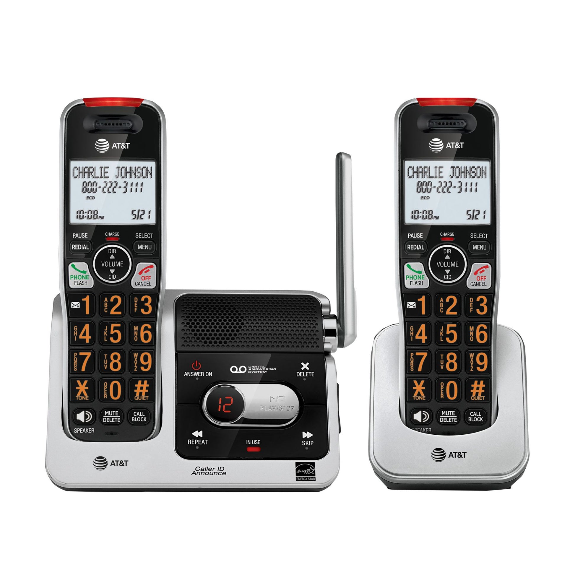 att-crl82254-2-handset-expandable-cordless-phone