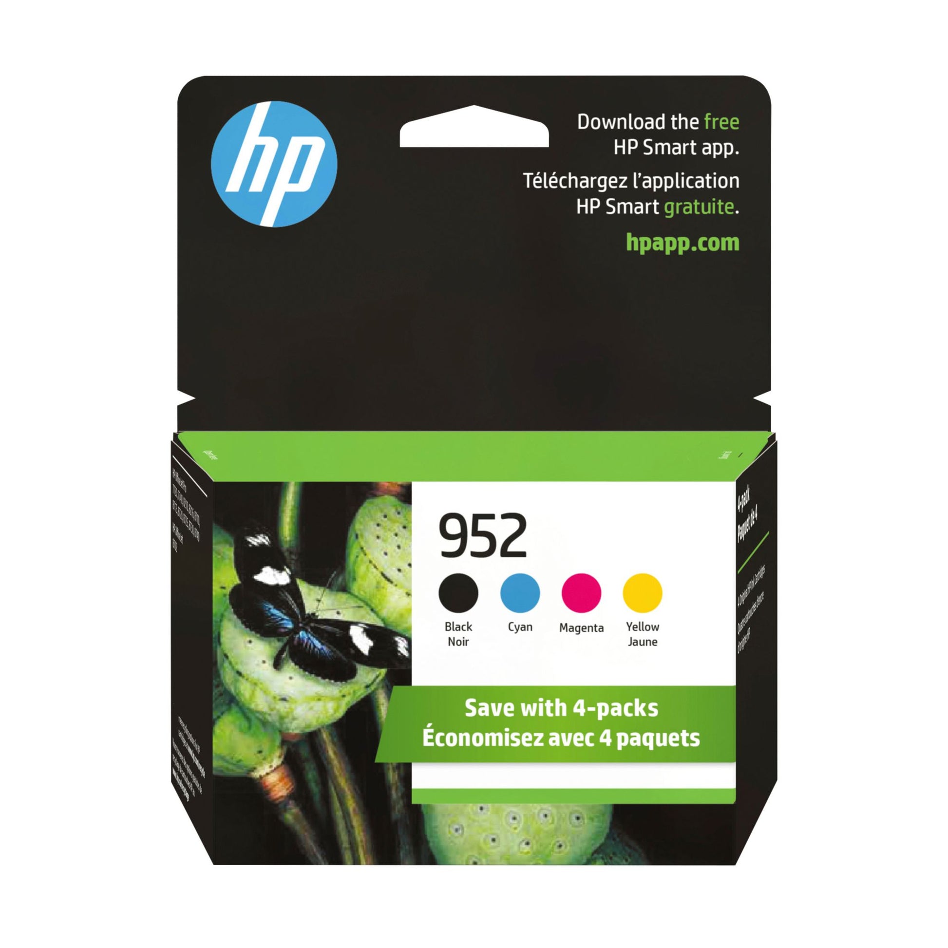hp-952-4-pack-standard-capacity-ink-cartridges---blackcyanmagentayellow---instant-ink