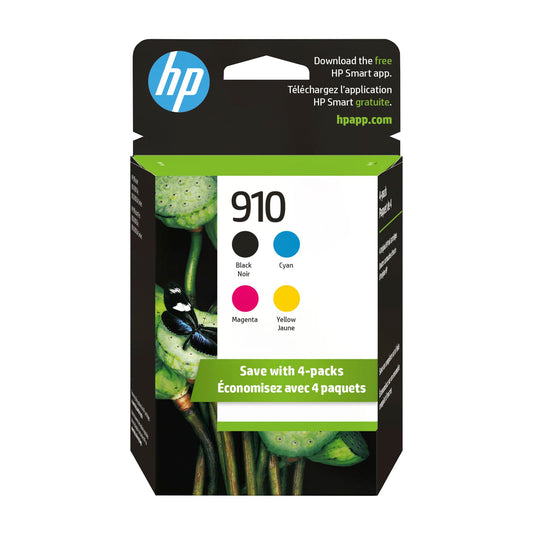 hp-910-4-pack-standard-capacity-ink-cartridges---blackcyanmagentayellow---instant-ink-eligible