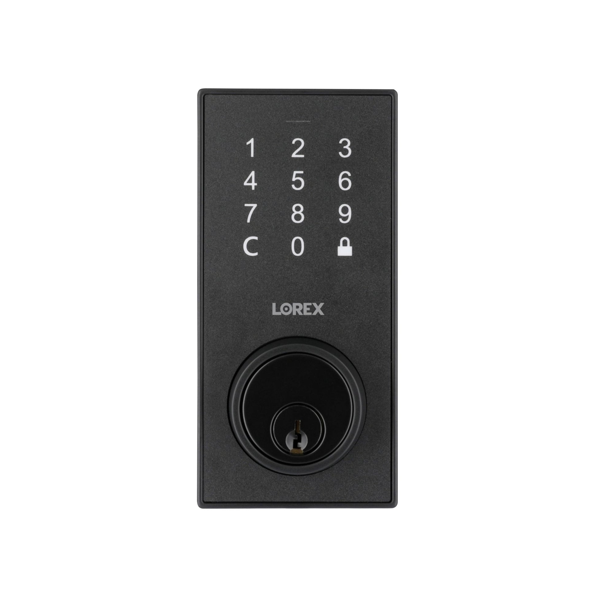 lorex-bluetooth-deadbolt-smart-lock-with-touchpad-and-app-control---matte-black