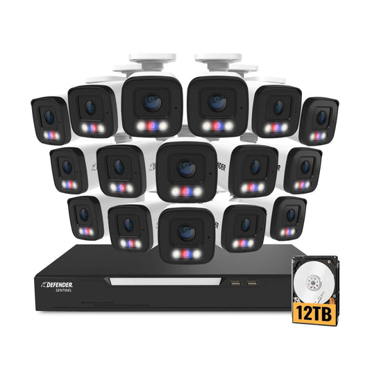 defender-ai-powered-sentinel-4k-wired-16-channel-poe-nvr-security-system-with-16-metal-cameras-with-12tb-hdd