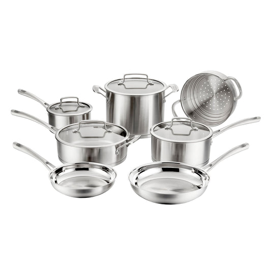 cuisinart-11-pc-single-ply-professional-stainless-steel-cookware-set