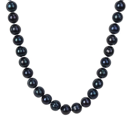 mens-black-cultured-freshwater-pearl-necklace-with-large-sterling-silver-lobster-clasp-20-in