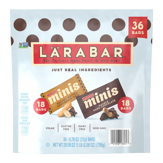 larabar-mini-bars-peanut-butter-chocolate-chip-and-double-dark-chocolate-36-ct078-oz