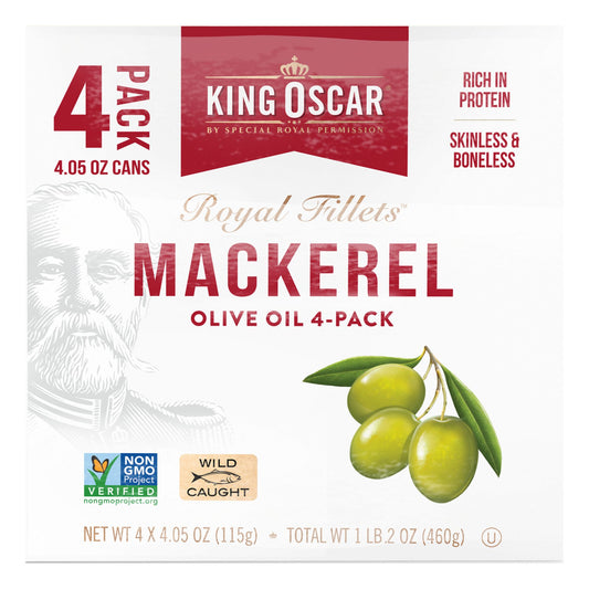 king-oscar-wild-caught-skinless-boneless-mackerel-in-olive-oil-cans-6-pk405-oz
