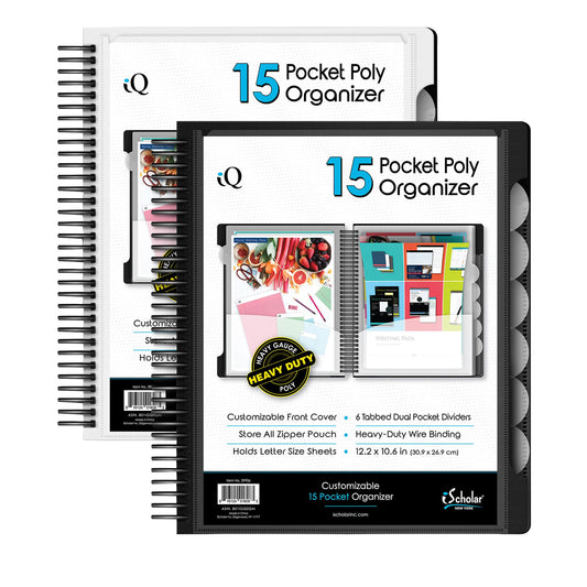 iq-15-pocket-poly-organizer