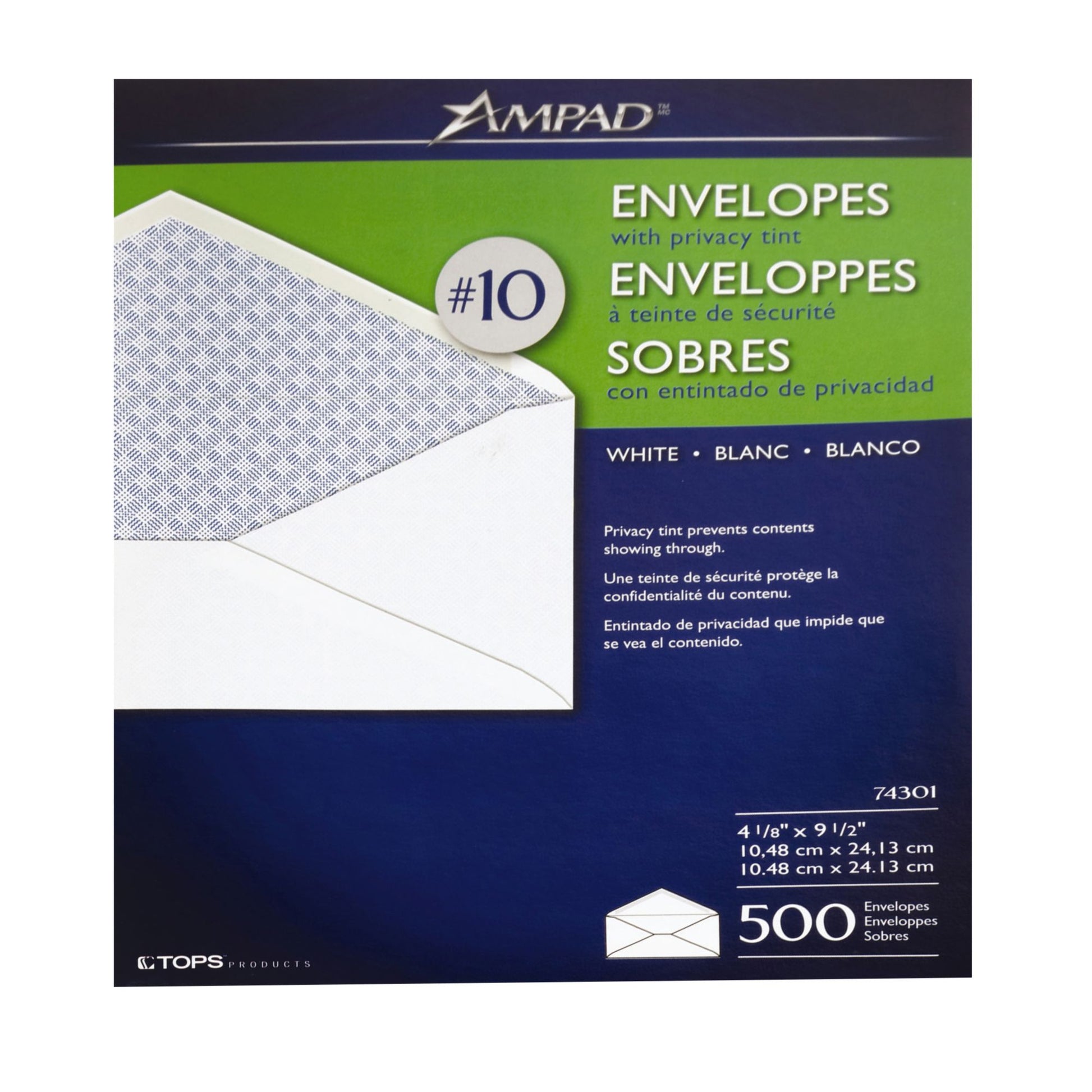 ampad-10-envelopes-500-count