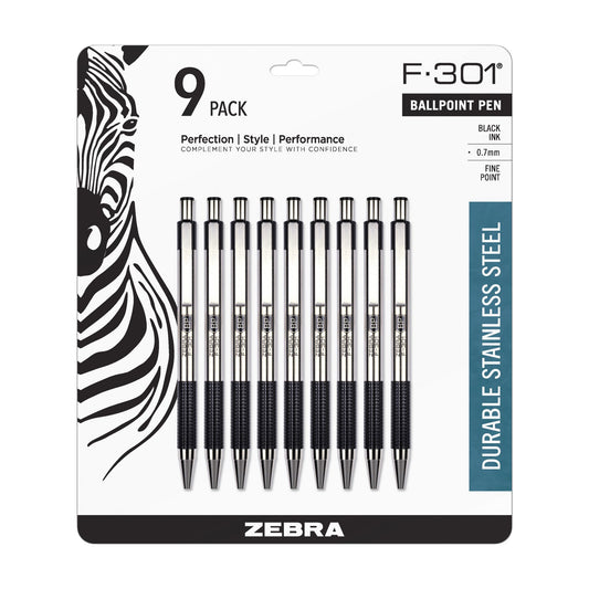 zebra-f-301-pen-9-pk