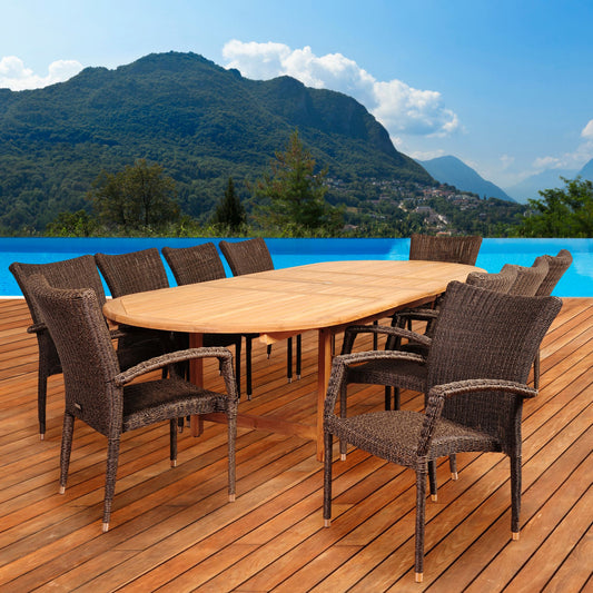 amazonia-midnight-11-pc-teakwicker-dining-set---browndistressed-gray