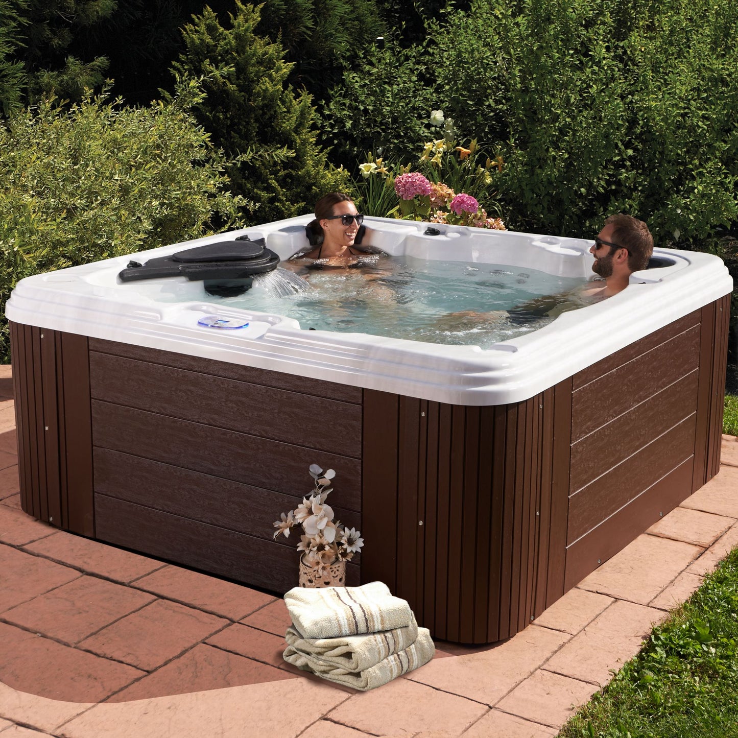 celestial-spas-villa-7-person-60-jet-acrylic-hot-tub---whitesilver-marble