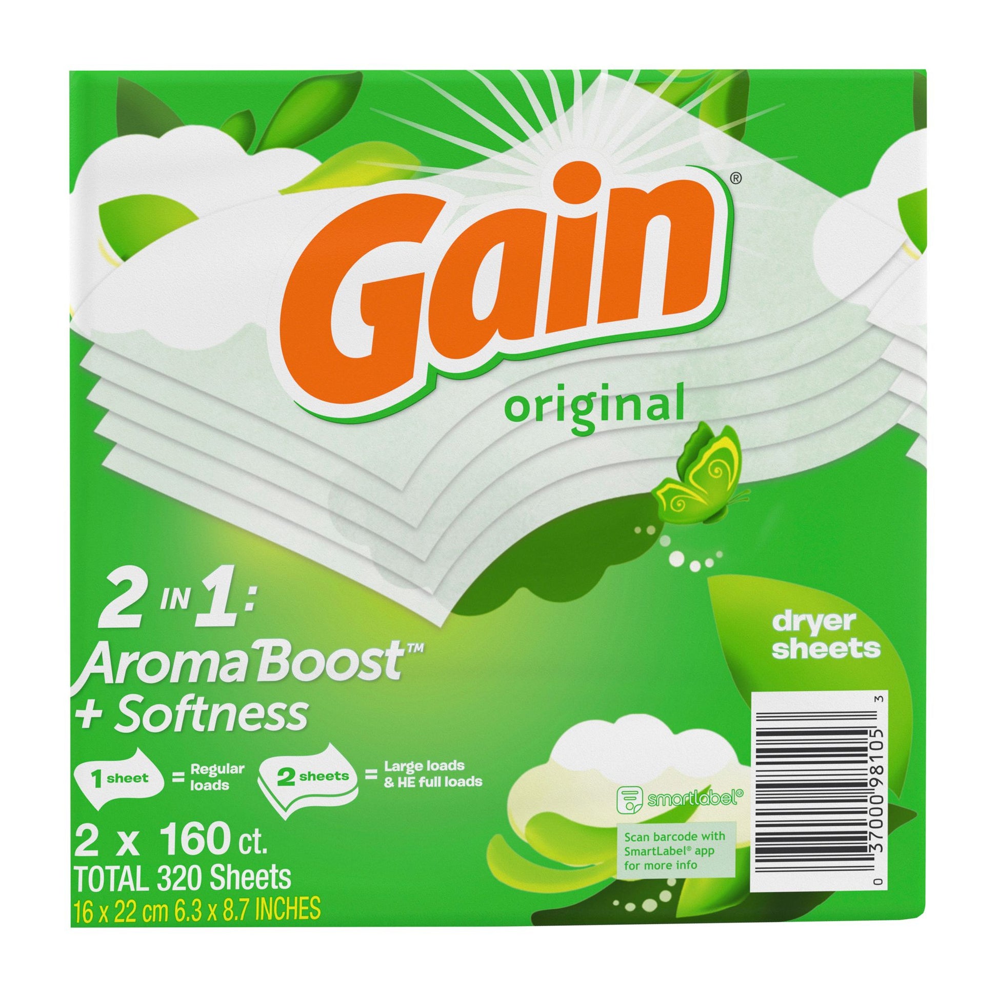 gain-dryer-sheets-with-wrinkle-release---original-scent-320-ct